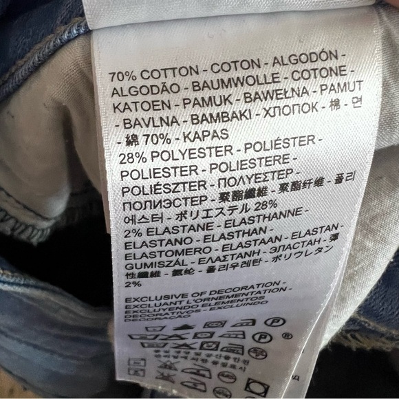 Levi’s Blue Leggings Skinny Denim Jeans - Picture 7 of 9